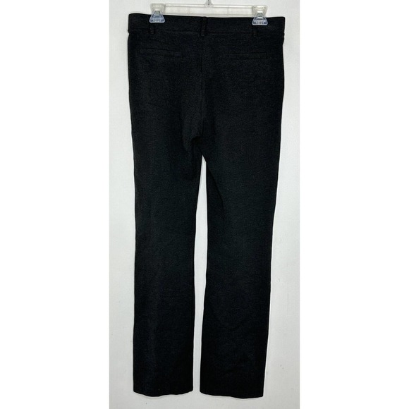 Betabrand Women's Charcoal Gray Straight Leg Yoga Classic Dress Pants Sz L - Picture 6 of 6